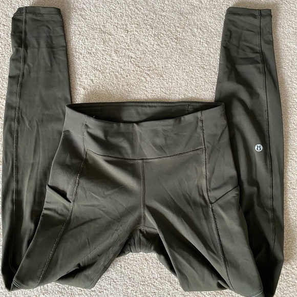 lululemon athletica Pants - NEW ARMY GREEN LULULEMON LEGGINGS